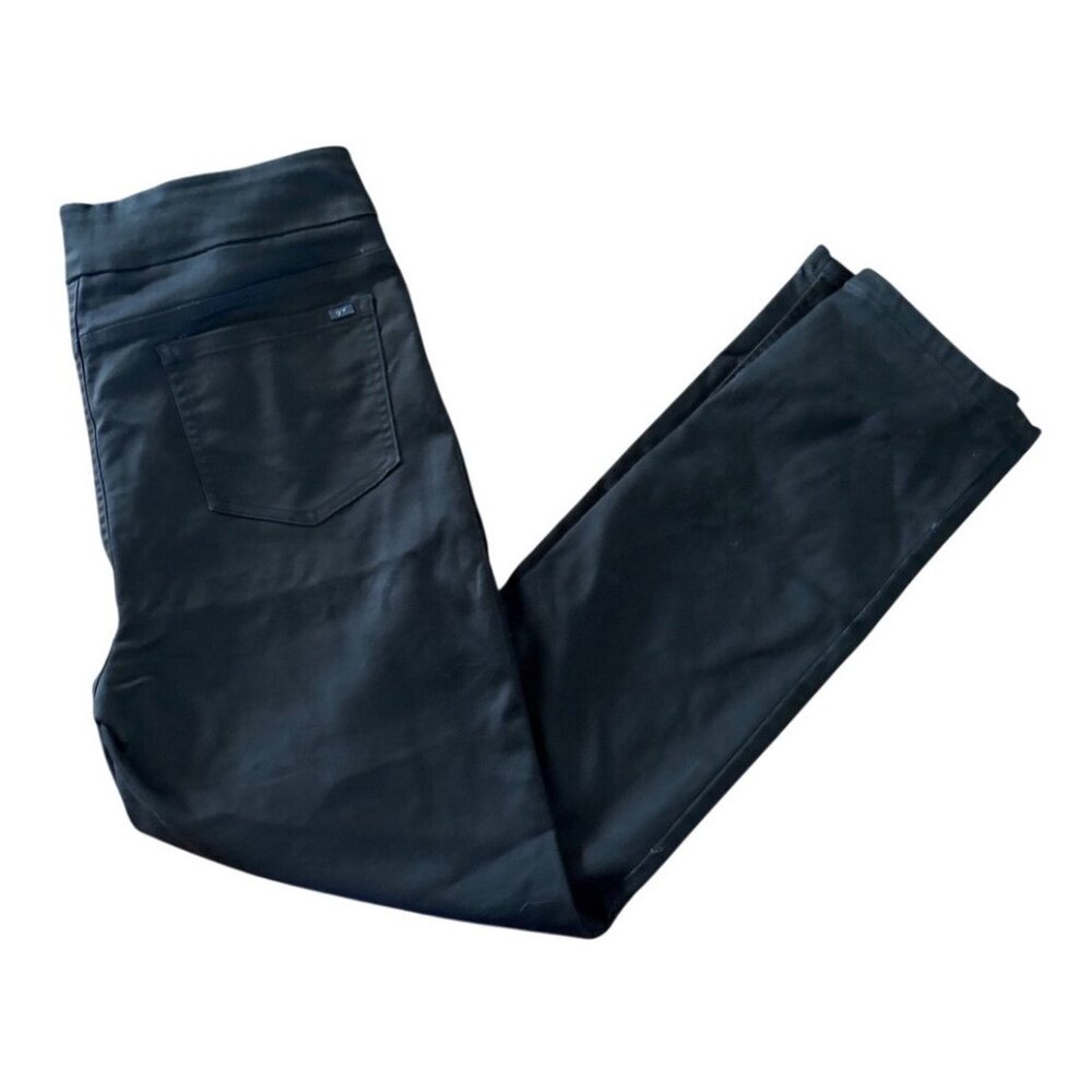 UP! Pull On Stretch Pants Womens Straight Leg Workwear Size 10 Deep Green